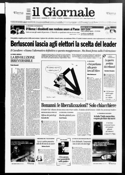 Il giornale : quotidiano del mattino